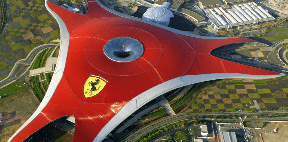 Ferrari Theme Park Abu Dhabi | WPJ Travel 1 WPJ Ferrari Theme Park 1000 in WPJ Travel - 1