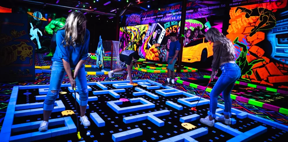 3D Blacklight Minigolf Dubai Tickets | Neon Indoor Golf Fun | WPJ Travel | WPJ Travel 7 3D Blacklight Minigolf Dubai Tickets | Neon Indoor Golf Fun
